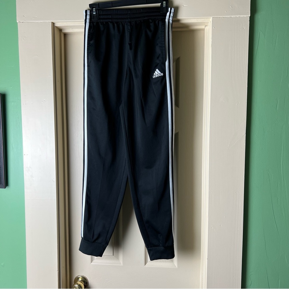 Adidas Track Pants Joggers Black L